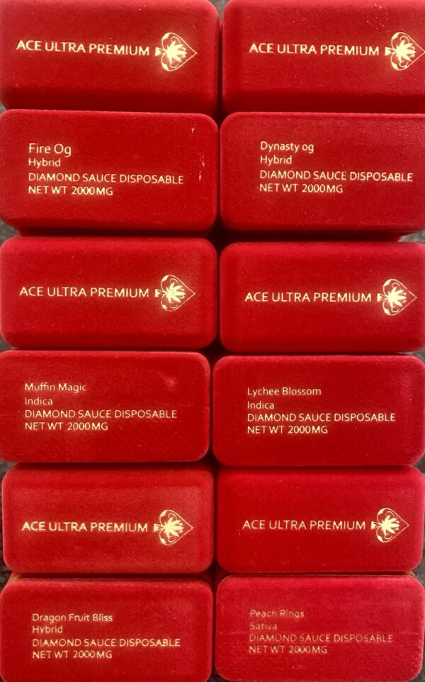 ACE Ultra Premium Diamond Sauce 2g Disposable - Image 3
